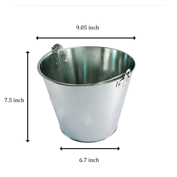 5L Galvanized Ice Bucket