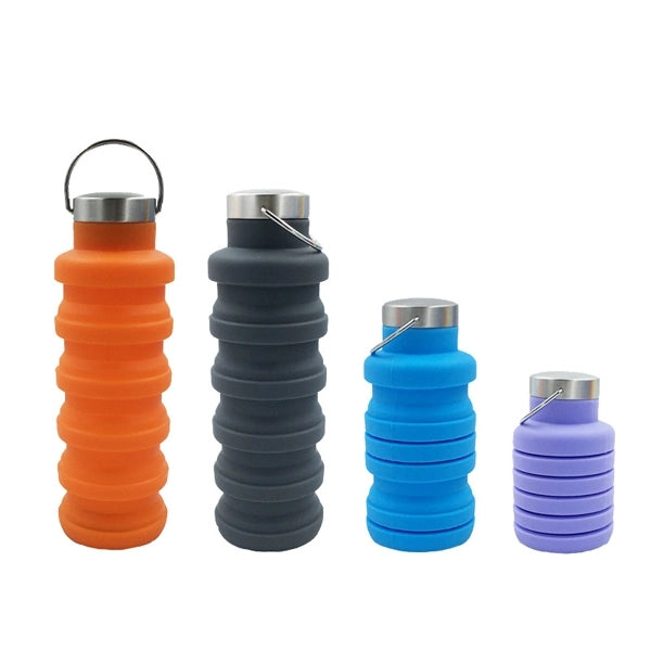 Collapsible Silicone Water Bottle