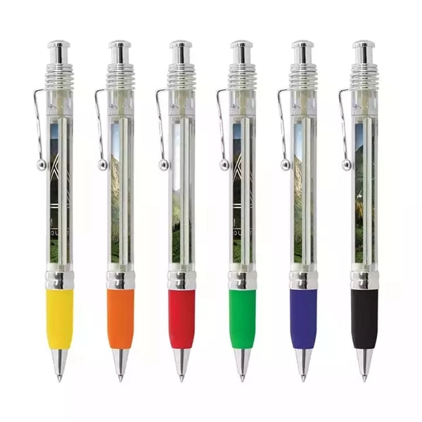 Scroll Pull Out Advertising Banner Pen