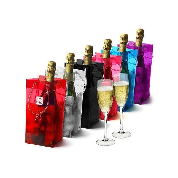 Transparent Wine Tote Bag