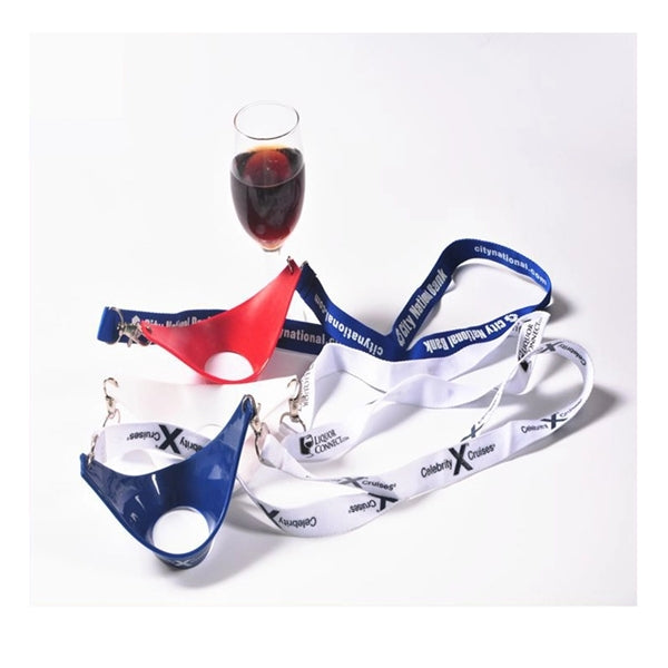 Sling Pvc Wine Glass Sleeves