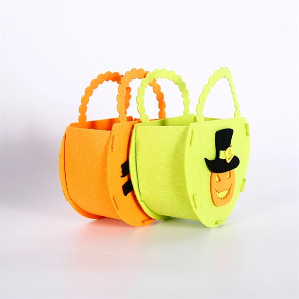 Halloween Pumpkin Candy Diy Kids Handmade Bag