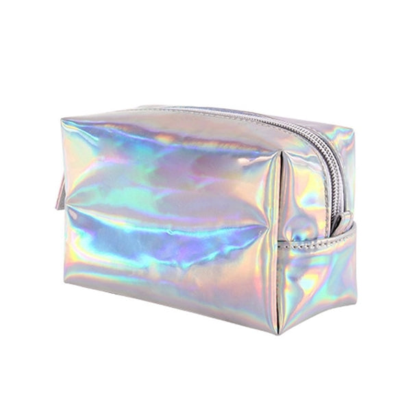 Hologram PU Handbag Cosmetic Bag Pouch