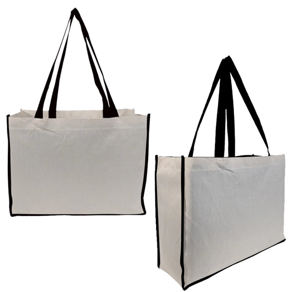 Full Side Gusset Vibrant Cotton Tote Bag