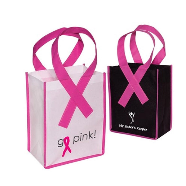 Cancer Awareness Lady Tote Bag