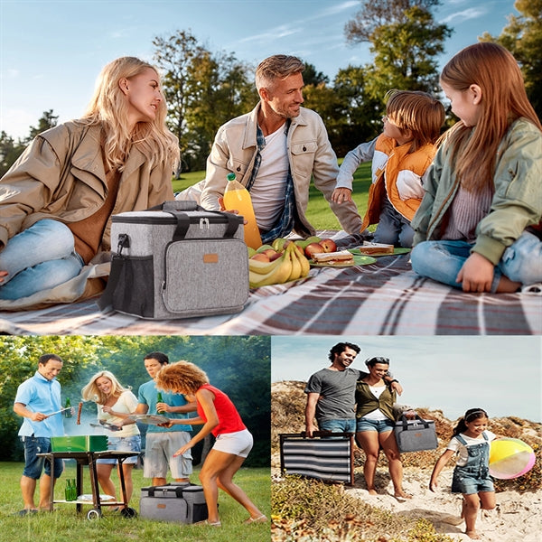 Collapsible Cooler Bag Picnic Basket