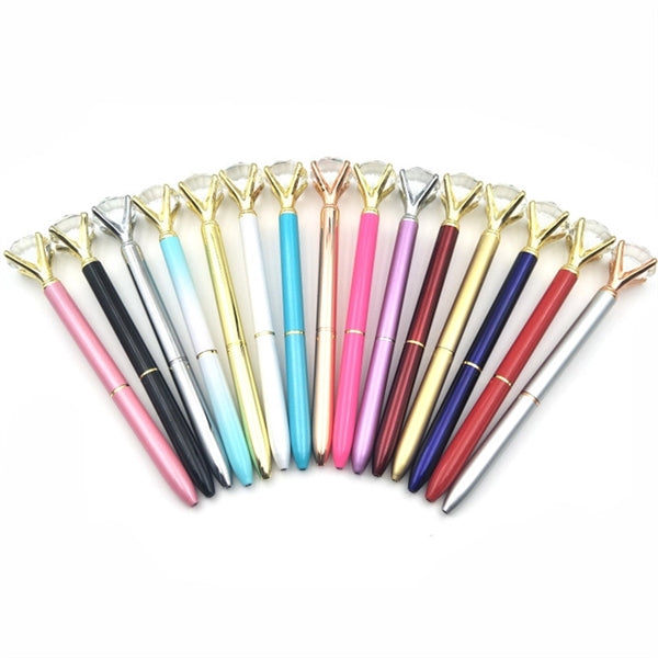 Ballpoint Pen With Big Diamond