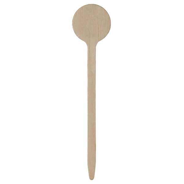 4" Round Wood Food Pick