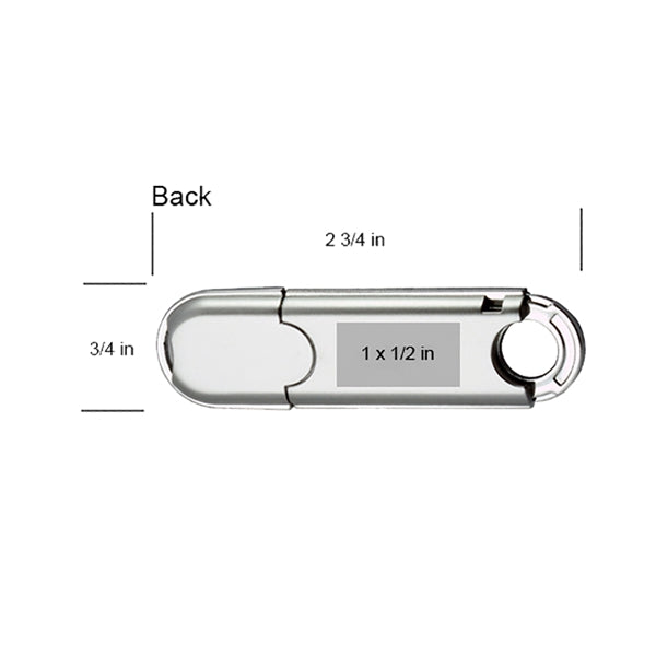 Ashton Translucent Round Cap USB - Black