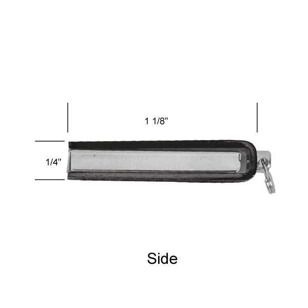Willowbrook Black Aluminum Swivel USB