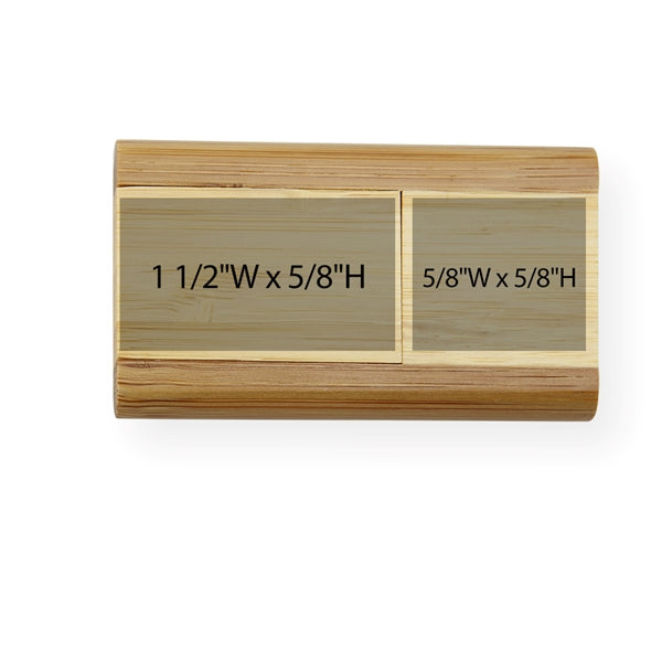 Preston Bamboo Flip Up USB