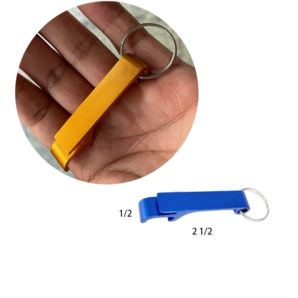 Aluminum Bottle Opener Keychain