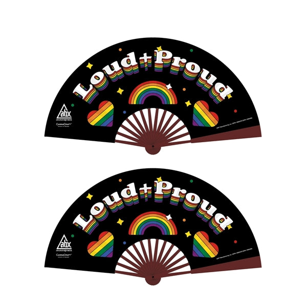 DIY Handheld Folding Full Color Paper Fan