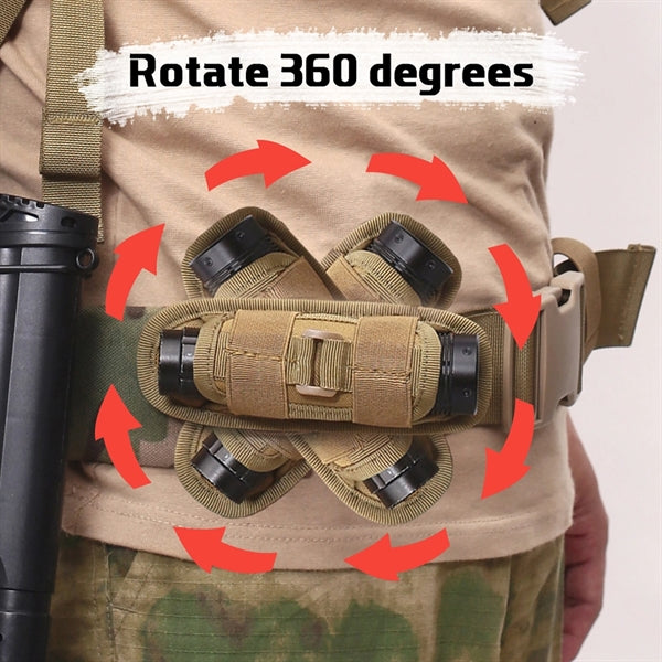 Tactical LED Flashlight Holster