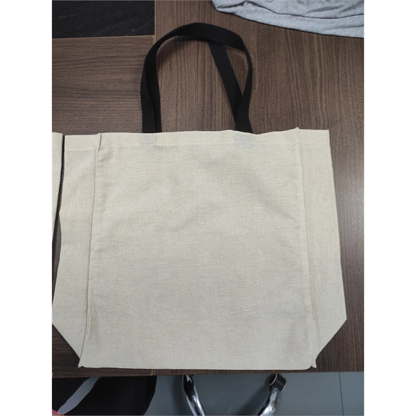 Cotton and Linen Blended Tote