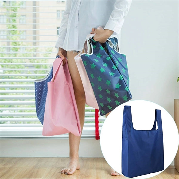 Folding Shopping Tote Bag Fits In Pocket