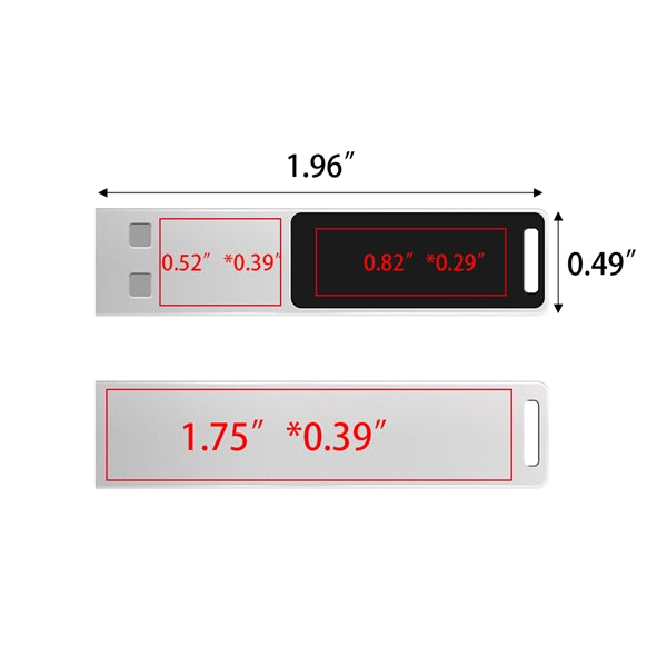 Sauganash Light-Up USB Flash Drive