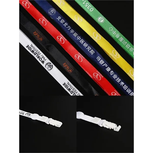 Polyester Lanyard With Clip