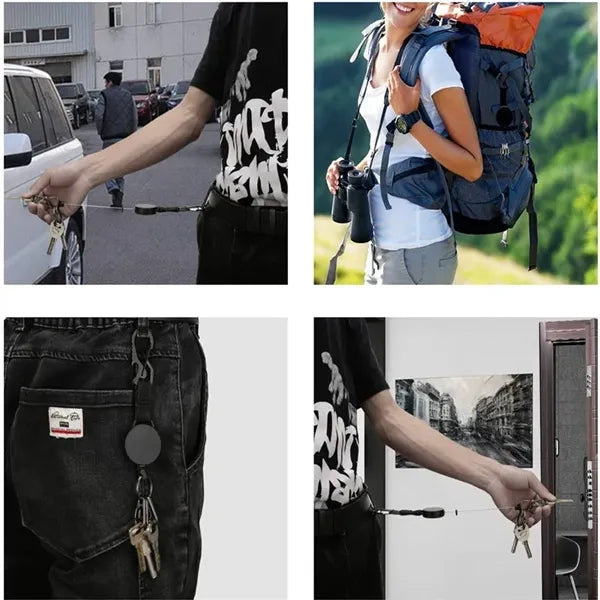 Heavy Duty Retractable Keychain
