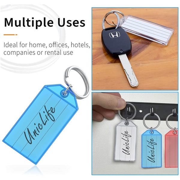 Plastic Key Tags