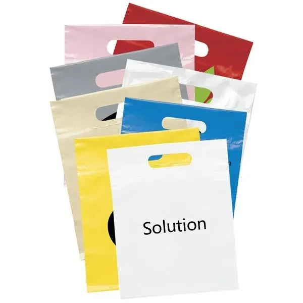 Die Cut Handle Plastic Bags