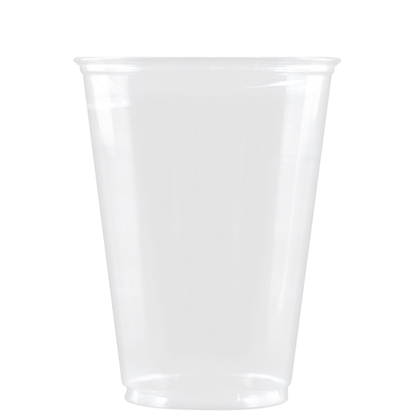 10 oz Soft Sided Clear Plastic Cup - Digital