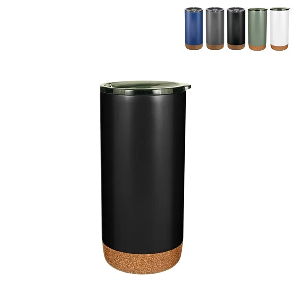 16oz Travel Tumblers with Cork Bottom