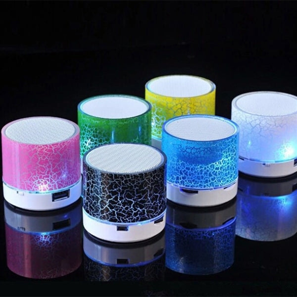 Mini Wireless Speaker with LED Light