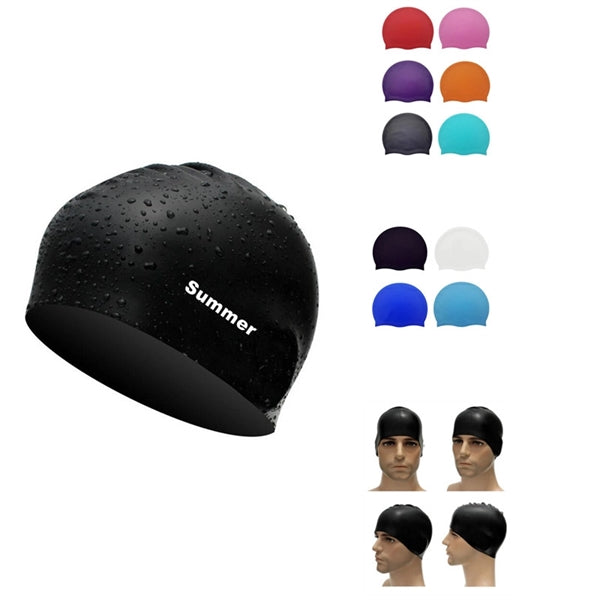 Silicone Earprotective Swimming Cap