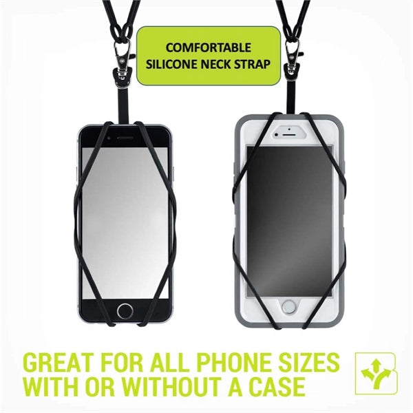 Universal Neck Phone Holder And Lanyard