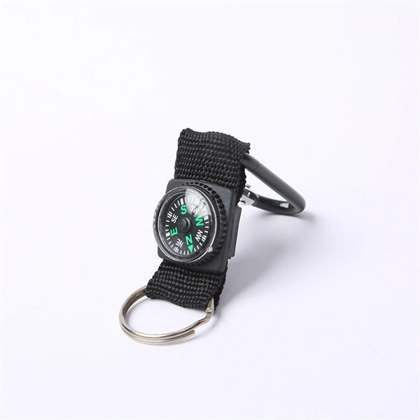 Aluminum Emergency Compass Navigation With Keychain