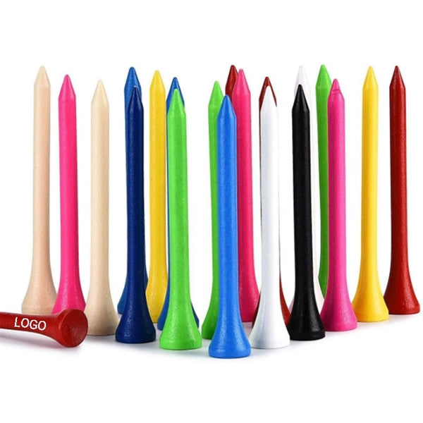 83mm Golf Tees Bamboo