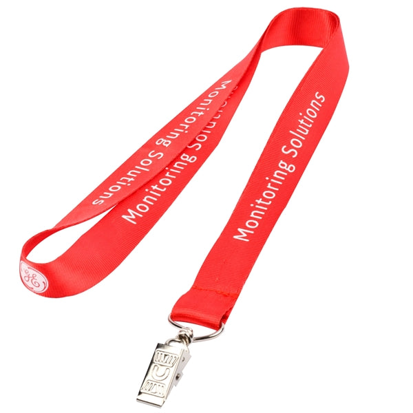 3/4" Nylon Lanyard w/ Custom Imprint