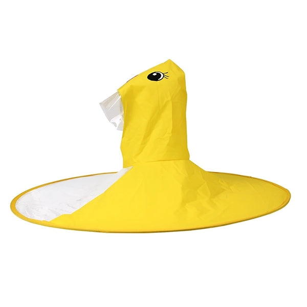 Duck Umbrella Hat Children Raincoat