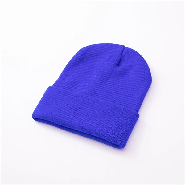 Winter Knitted Acrylic Beanie