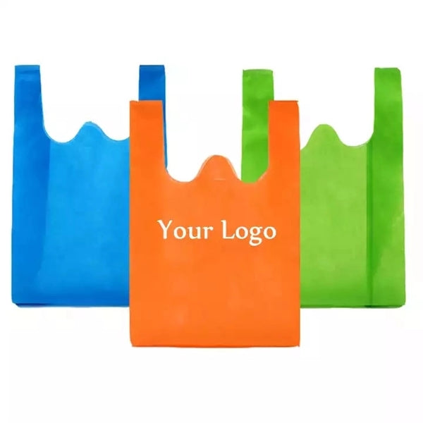 Non-Woven Vest-Style Shopper Tote Bag