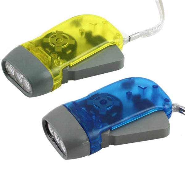 Hand Crank Flashlight