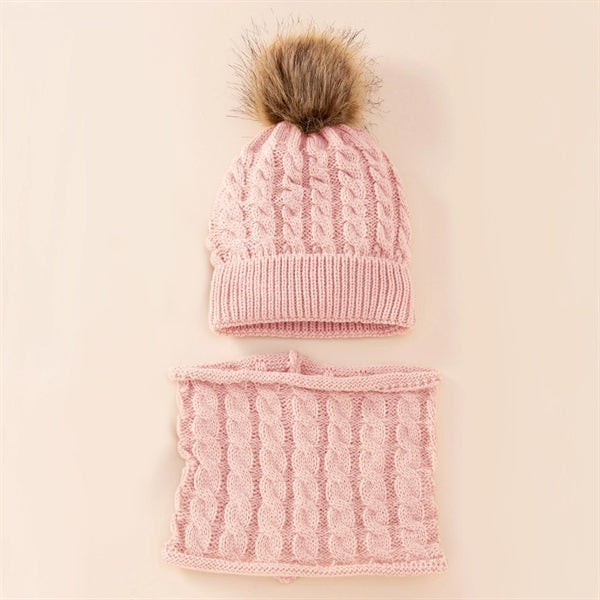 Winter Hat and Scarf Set for Toddler