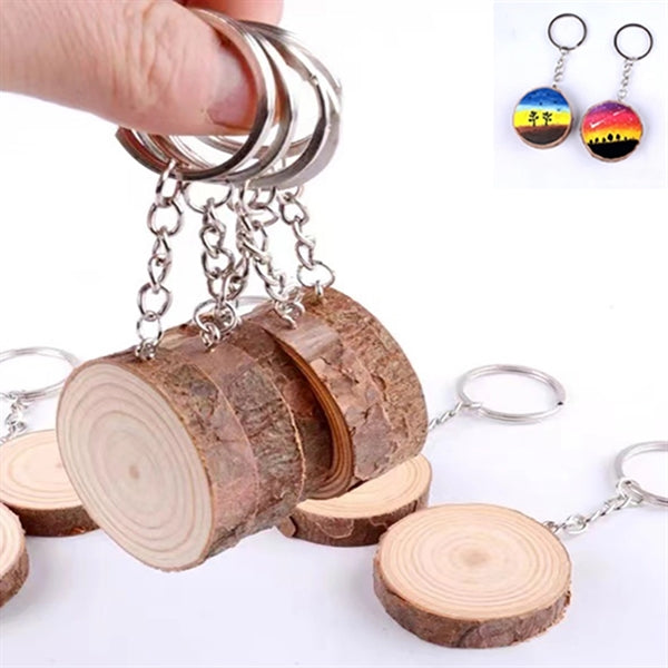 Wood Keychains