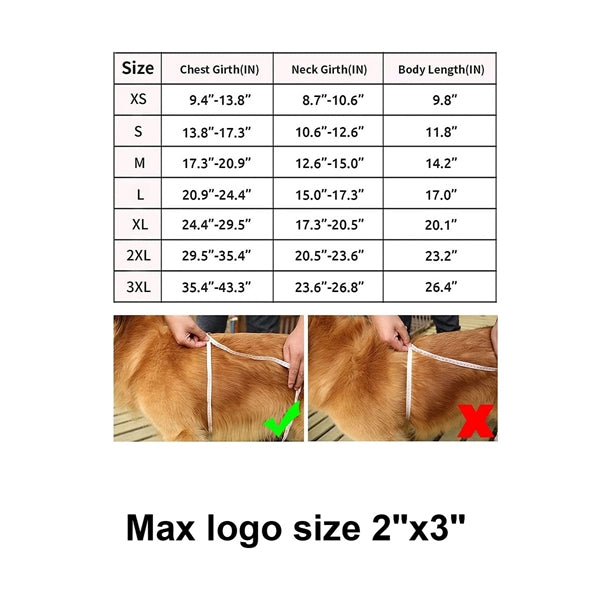 Dog Jacket Winter