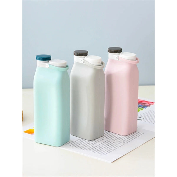 20oz Collapsible Silicone Water Bottles Outdoor Sports