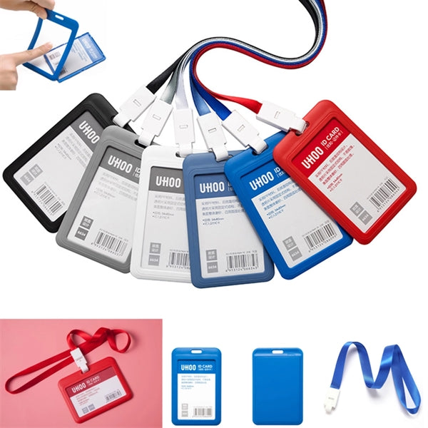 Badge Holder with Lanyard