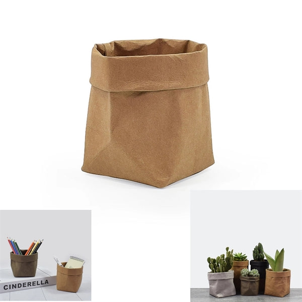 Recyclable Washable Kraft Paper Bag