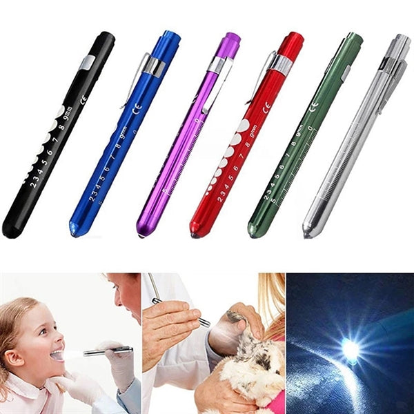 Medical Penlight with Pupil Gauge