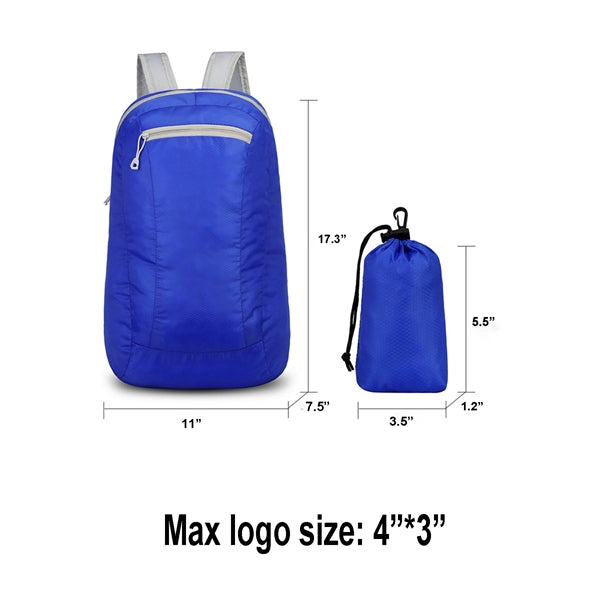 Collapsible outdoor backpack