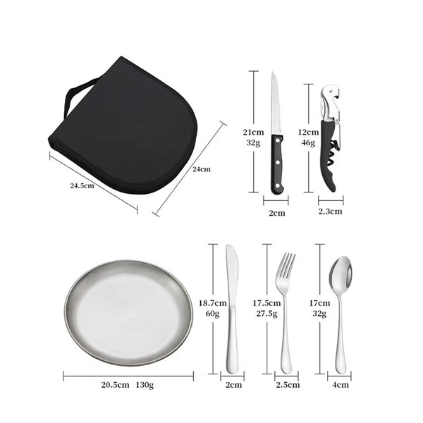 Picnic Eating Utensil Set