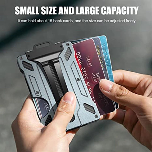 Slim Aluminum Metal Money Clip