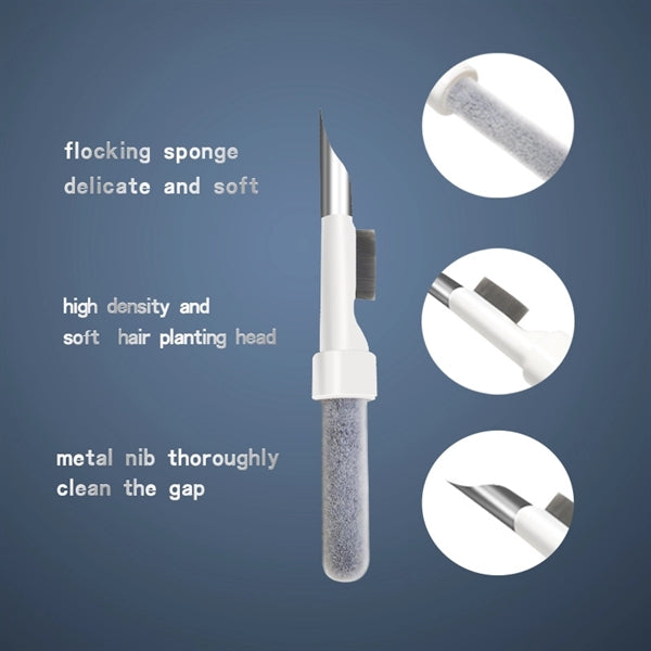 Multi-Function Cleaner Kit Soft Brush for Earphones Case