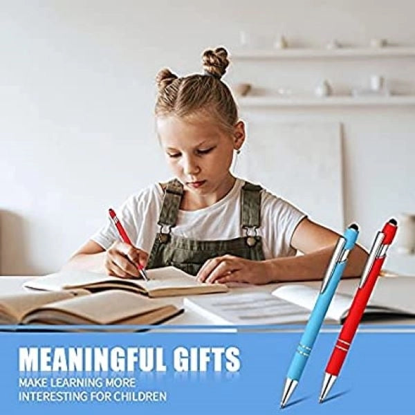 Soft-Touch Pen With Stylus