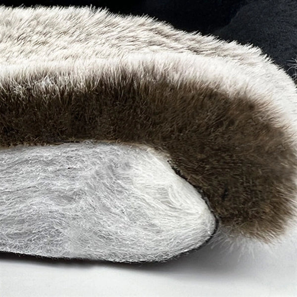 Winter Faux Fur Trapper Hat w/ Ear Flaps